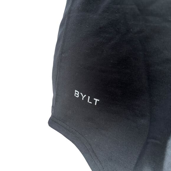 BYLT Drop-Cut Lux T-Shirt Men’s Small Black Cotton Stretch Short Sleeve New - Picture 3 of 10
